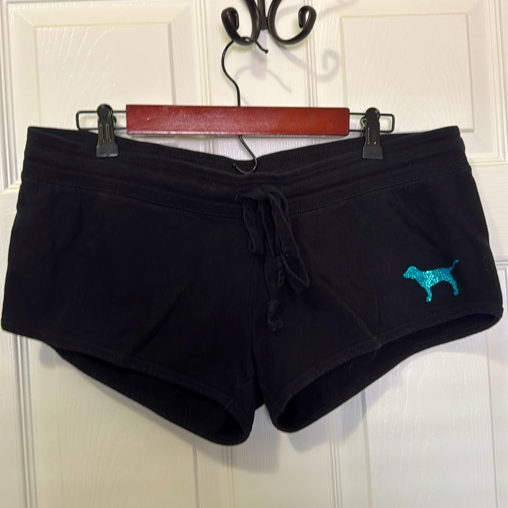 VS PINK rhinestone ombre shorts - Picture 2 of 9